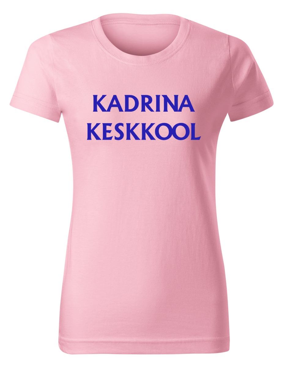 Naiste T-särk, roosa