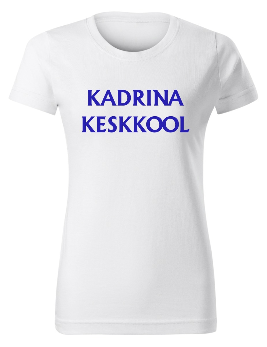 Naiste T-särk, valge