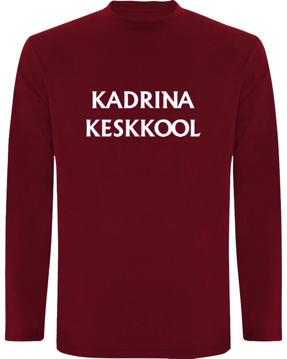 Unisex pikkade varrukatega särk, bordoo