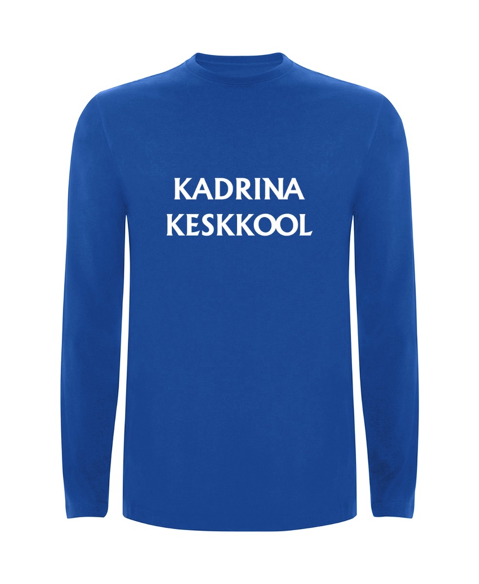 Laste pikkade varrukatega särk, erksinine