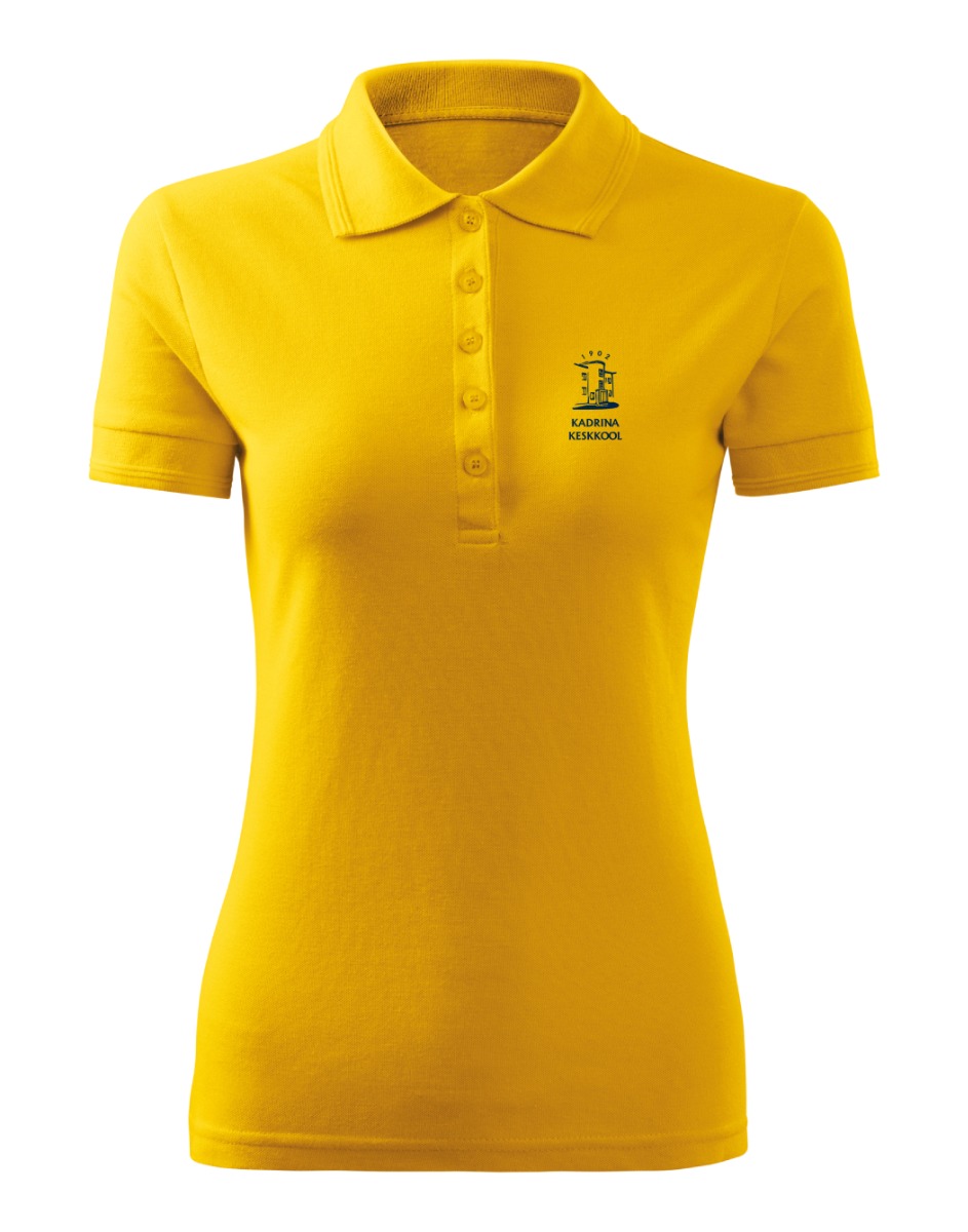 Naiste polosärk, kollane