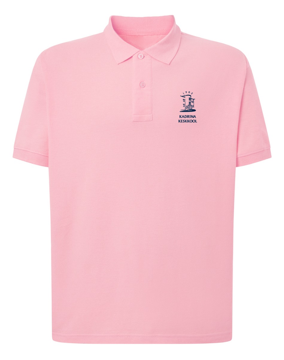 Meeste polosärk, roosa