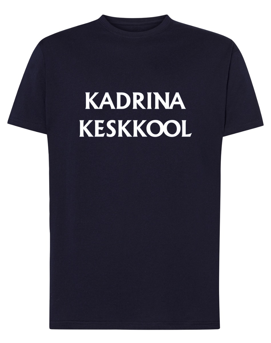 Unisex T-särk, tumesinine