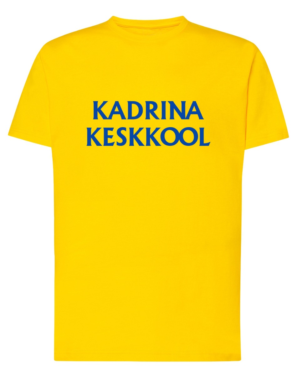 Unisex T-särk, kollane