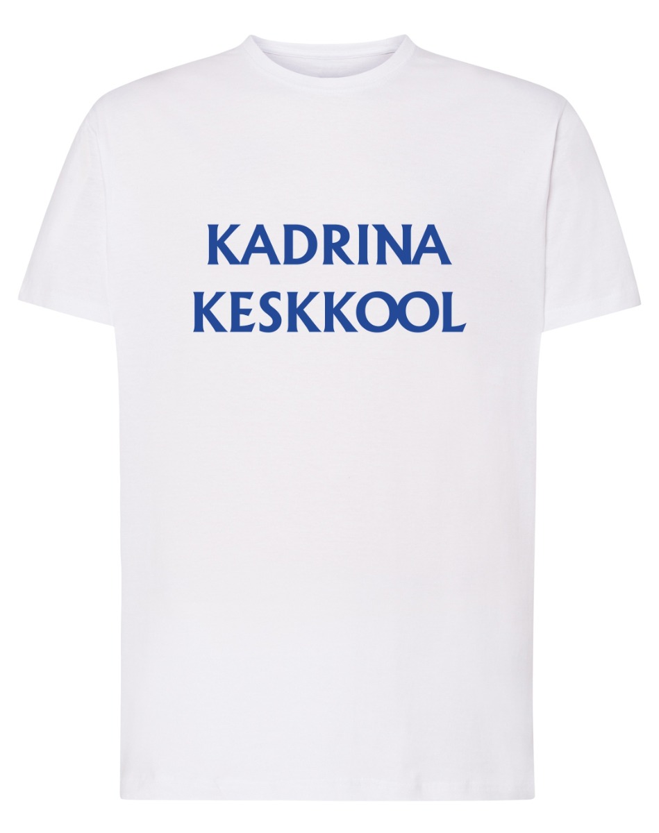 Unisex T-särk, valge